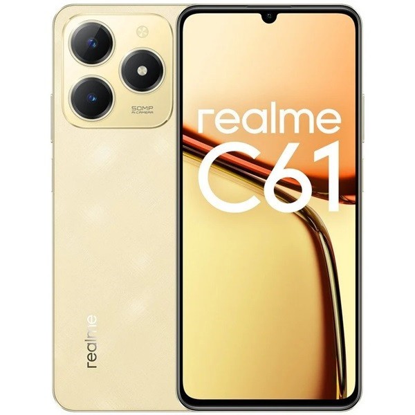 Realme C61 dual sim 6GB RAM 128GB oro