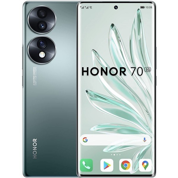 Honor 70 5G dual sim 8GB RAM 128GB verde