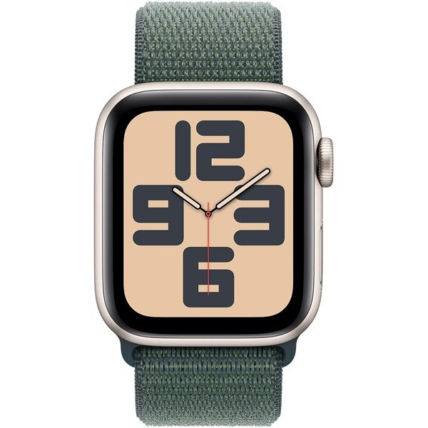 Apple Watch SE 3ra Gen 2024 GPS 44mm aluminio sport loop verde