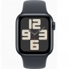 Apple Watch SE 3ra Gen 2024 GPS 44mm aluminio sport band S/M negro