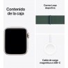 Apple Watch SE 3ra Gen 2024 GPS 40mm aluminio sport loop verde