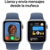 Apple Watch SE 3ra Gen 2024 GPS 40mm aluminio sport band M/L azul denim