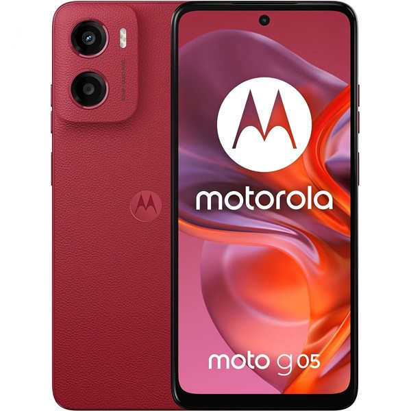 Motorola Moto G05 dual sim 4GB RAM 128GB rojo