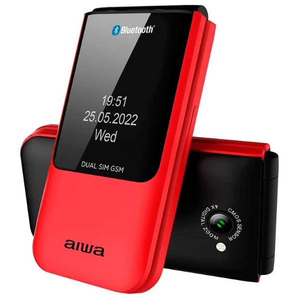 AIWA FP-24RD dual sim 32MB RAM 32MB rojo