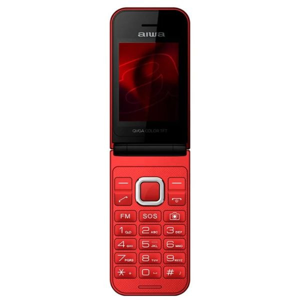 AIWA FP-24RD dual sim 32MB RAM 32MB rojo