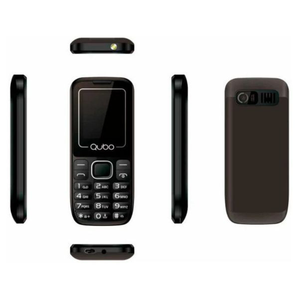 QUBO P-180BK dual sim 32MB RAM 32MB negro