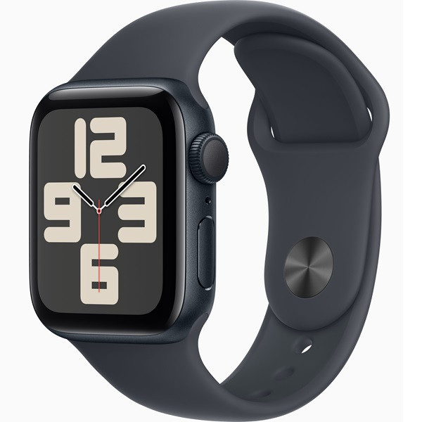 Apple Watch SE 2024 GPS + cellular 40mm aluminio sport band S/M negro