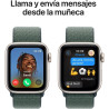 Apple Watch SE 2024 GPS 44mm aluminio sport loop verde