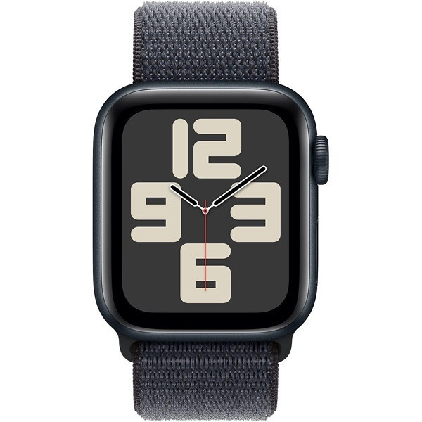 Apple Watch SE 2024 GPS 40mm aluminio sport loop negro