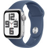 Apple Watch SE 2024 GPS 40mm aluminio sport band M/L azul denim