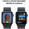 Apple Watch SE 2024 GPS 40mm aluminio sport loop negro